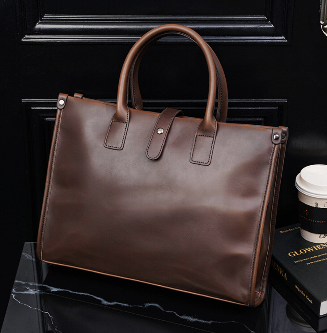 Retro business casual briefcase 