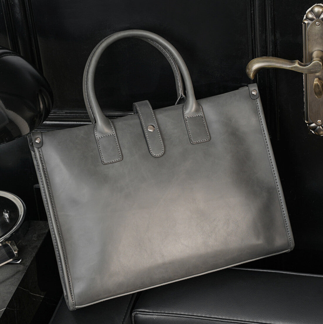 Retro business casual briefcase 