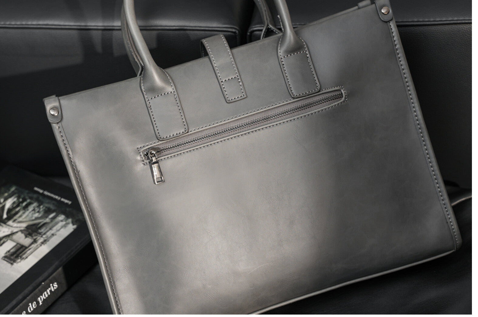 Retro business casual briefcase 