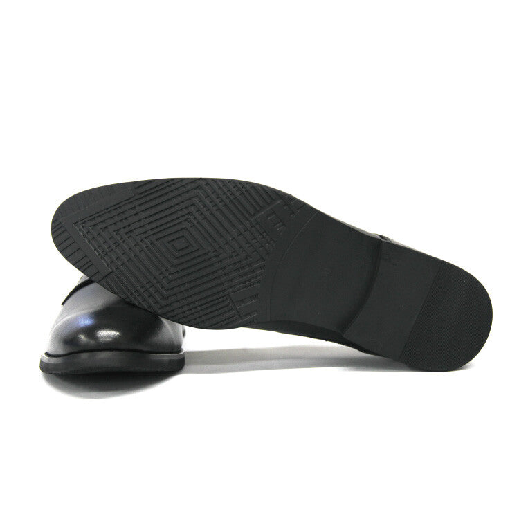 Genuine leather flat toe business shoes 