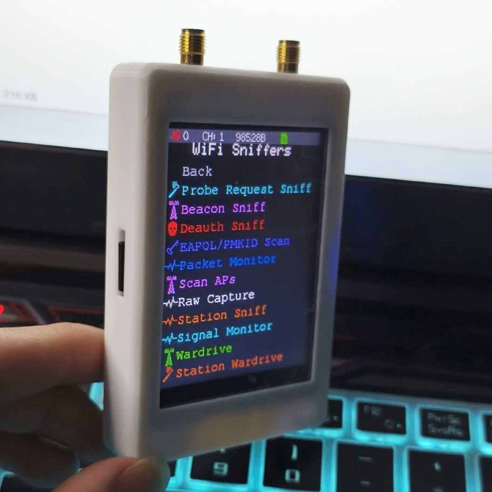ESP32晶片Wi-Fi和藍牙分析工具